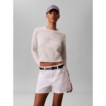 Calvin Klein Jeans Jersey Logo Outline Ls Top para mujer