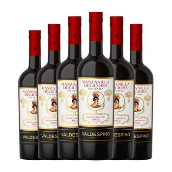 Valdespino Vino Generoso Deliciosa En Rama Manzanilla-sanlúcar Media Botella 37 Cl 15% Vol. (pack De 6 Unidades)