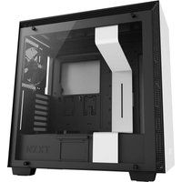 h700 atx mid-tower pc case - white white