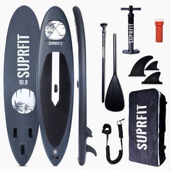 Tabla Paddle Surf. Stand-up-paddling Halia 10'8 Suprfit, Gris