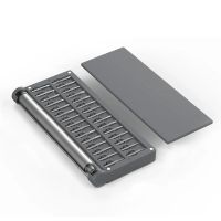 juego de destornillador electrico 57 en 1  inalambrio recargable taladro de acero s2 piezas magneticas almohadilla magn