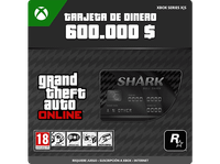 xbox series x s gta online tarjeta tiburon toro 600000 codigo de descarga juego base se vende por separado