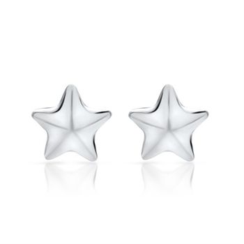 Pendientes estrella de plata 925