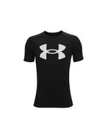 camiseta under armour tech big logo nino black