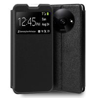 cool flip cover funda de libro para xiaomi redmi a3 lisa negra