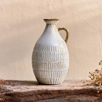 nkuku anjuna reactive glaze decorative jug - large