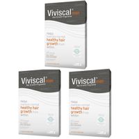 viviscal man hair growth supplement 3 x 60s 3 months supply