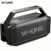 altavoz bluetooth w-king d9-1 de 100 w de potencia maxima y 60 w rms con bajos profundos altavoces bluetooth inalambricos portatiles resistentes al agua ipx6 con subwoofer