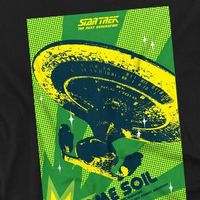 star trek tops y camisetas the next generation season 1 episode 18 para mujer