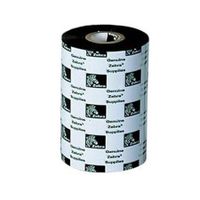 zebra 02100bk11045 original wax printer ribbon 2100 110mm x 450m