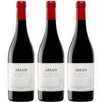 artadi el carretil ecologico crianza vino tinto espana pack 3 botellas 75 cl 145 vol