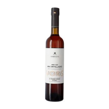 Harvey's Vino Generoso Very Old Amontillado V.o.r.s. Jerez-xérès-sherry Botella Medium 50 Cl 19.5% Vol.