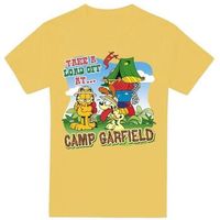 garfield camiseta manga larga camp para hombre