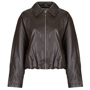 Only Cazadora de cuero ONLMASJA L/S FAUX LEATHER BOMBER para mujer