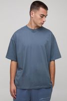 basic oversized crew neck t-shirt gris