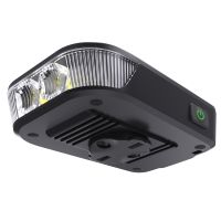 ravemen fr500 faro de bicicleta para garmin wahoo igpsport gps usb-c recargable 2000mah luz de bicicleta aviso diurno iluminacion nocturna lampara adaptador agm04 gropo