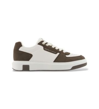 A|X Armani Exchange para hombre. XM002204AF21442MZ441 Zapatillas lifestyle verde (46), 3 a 5cm, Cordones, Casual, Poliéster