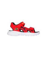 zapatillas skechers razor splash - aqua nino rojonegro