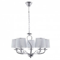 fabrilamp lampara sumba 5xe14 cromo regx53x53
