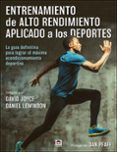 entrenamiento de alto rendimiento aplicado a los deportes