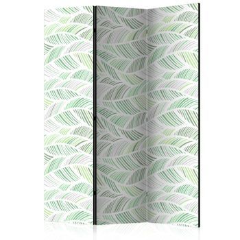 Biombo - Green Waves (135x172 Cm)