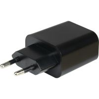 cargador inter-tech pd-2020 usb-c 20w quick charge 30 power delivery negro