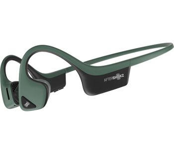AFTERSHOKZ Trekz Air Wireless Bluetooth Headphones - Forest Green, Green