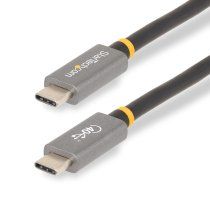 StarTech.com Cable USB4 de 1m - Cable USB-C Certificado USB-IF 40Gbps - Cable USB Tipo C - Power Delivery PD de 100W 5A - Modo Alt DP 8K 120Hz/4K 240Hz - Compatible con Thunderbolt