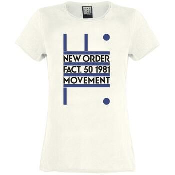 Amplified Clothing Camiseta manga larga vement para mujer