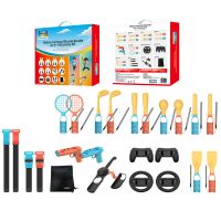 dobe switch2 deportes kit de 24 en 1 controlador de movimiento para nintendo switch joy-con con raqueta de tenis cana d