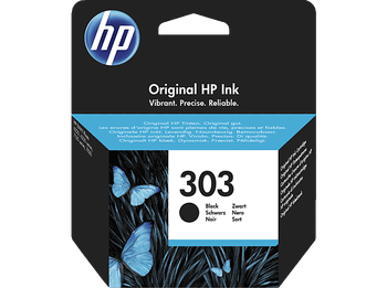 Cartucho de tinta - HP T6N02AE Original 303, Negro, 200 Páginas