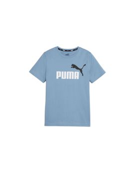 Camiseta Puma Essentials+ 2 Col Azul Infantil