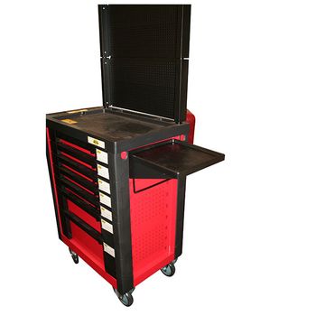Paper Roll Holder & Compartmented Shelf