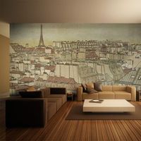 fotomural xxl - adios paris