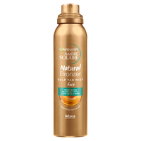 garnier ambre solaire natural bronzer self tan mist for face intense