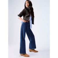 liu jo vaqueros jeans rectos con aplicaciones para nina