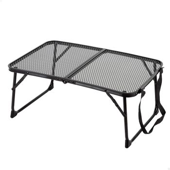 Mesa Plegable Aktive Ultraligera Antivuelco Maletín, 40x3,5x30 Cm, Negra