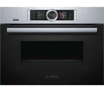 BOSCH CNG6764S6B Built-in Smart Combination Microwave - Stainless Steel, Stainless Steel