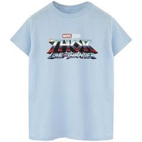 marvel camiseta love and thunder para hombre