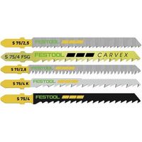 festool set de hojas de calar sts-sort25 w