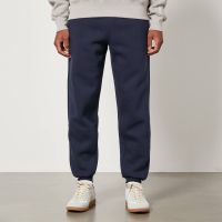 ami tonal logo fleece-back cotton-blend trackpants - xl