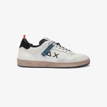 Sun68 Deportivas Moda Z46146 URBAN BASKET 177-31 BIANCO PANNA para hombre