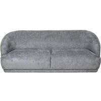 sofa 3 plazas tela gris