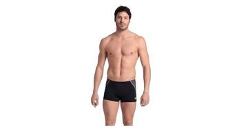 Banador corto arena camo kikko negro para hombre