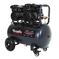 compresor silencioso sin aceite 100 l - 3 hp 9 bar y 390 lmin - unidad