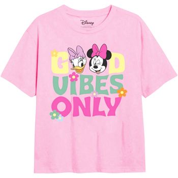 Disney Camiseta Good Vibes Only para niña