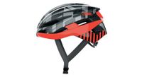 abus stormchaser gris   rojo