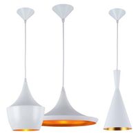 pack de 3 lamparas de techo - lampara colgante - diseno industrial - extensive  blanco