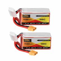 bateria de lipo zop power 148v 1500mah 100c 4s con enchufe xt60 para eachine wizard x220s fpv racer rc drone