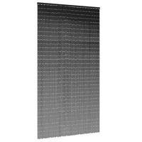 cortina para puerta insectos gris claro 120x220cm bambu vidaxl